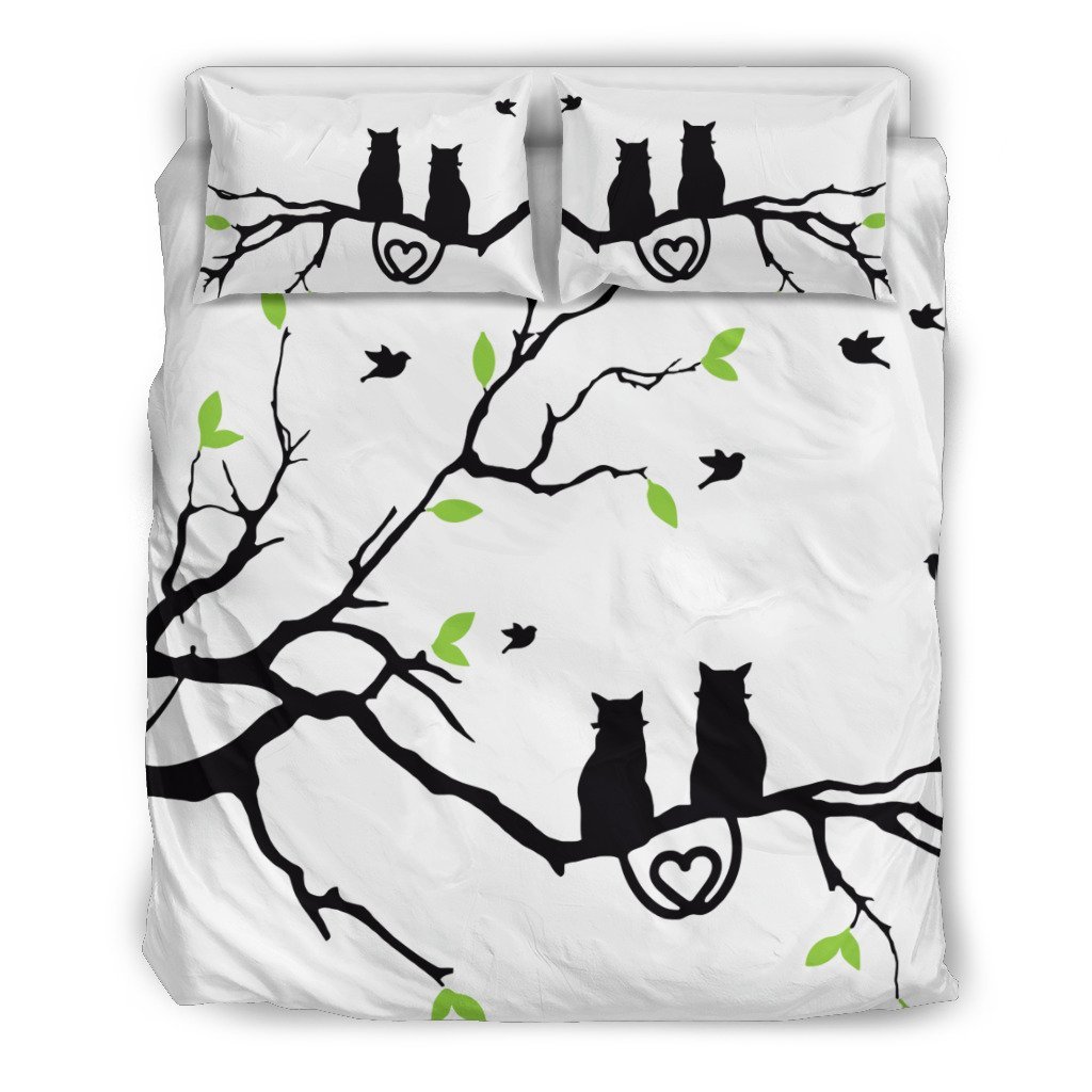 The Cat Love 3D Customized Duvet Cover Bedding Sets