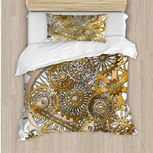 The Gears Clock Duvet Cover Set