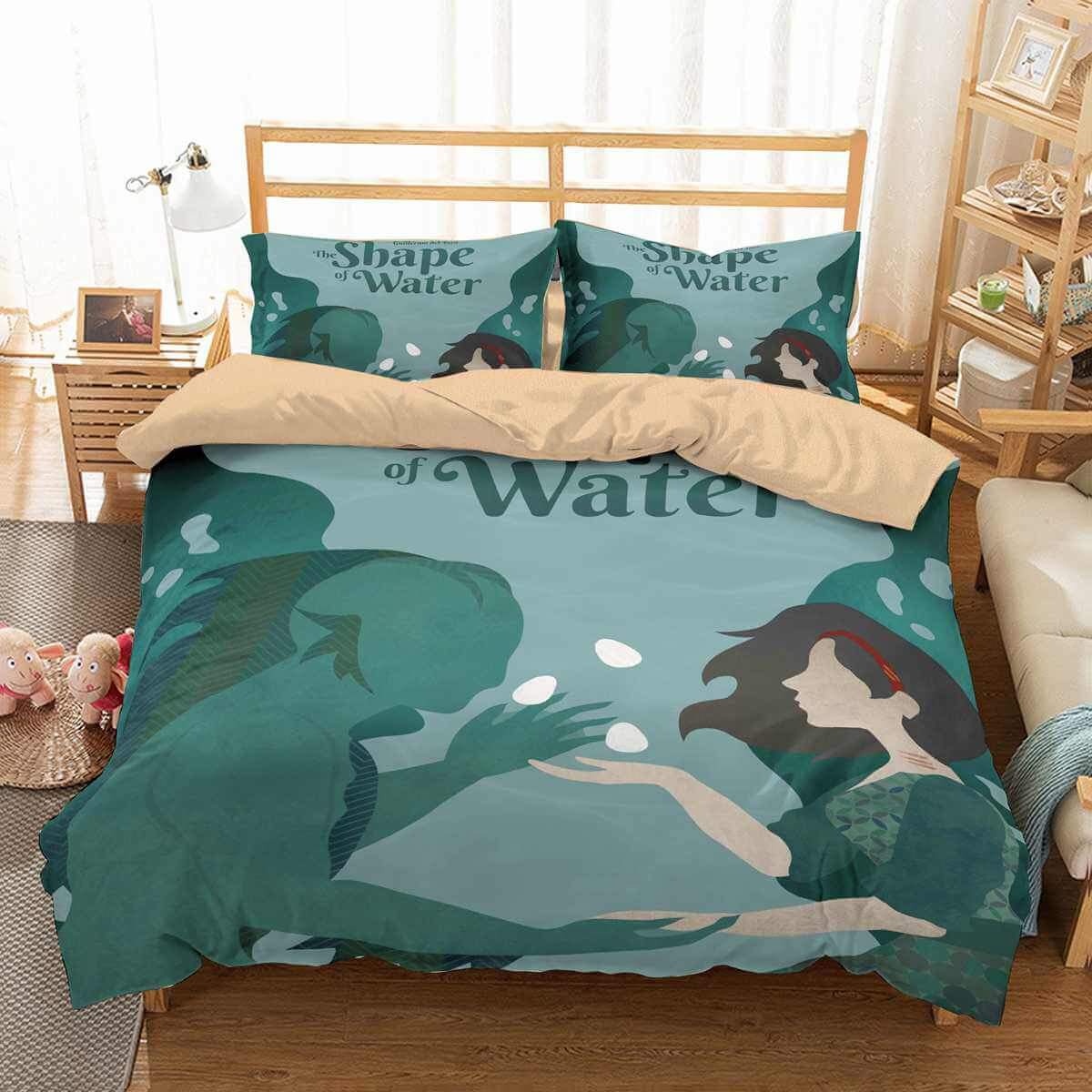 The Shape Of Water 3D Customized Duvet Cover Bedding Sets