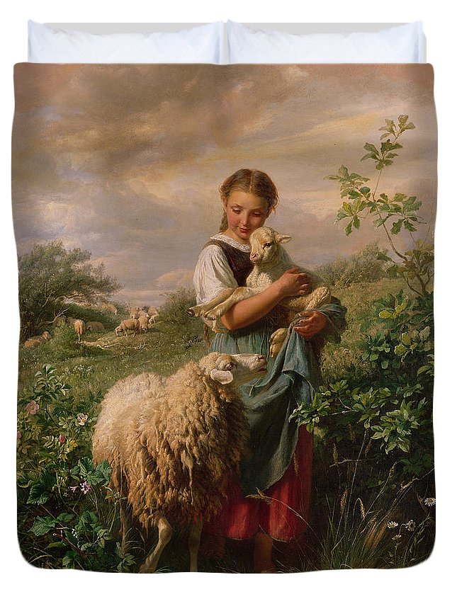 The Shepherdess 3D Customized Duvet Cover Bedding Sets