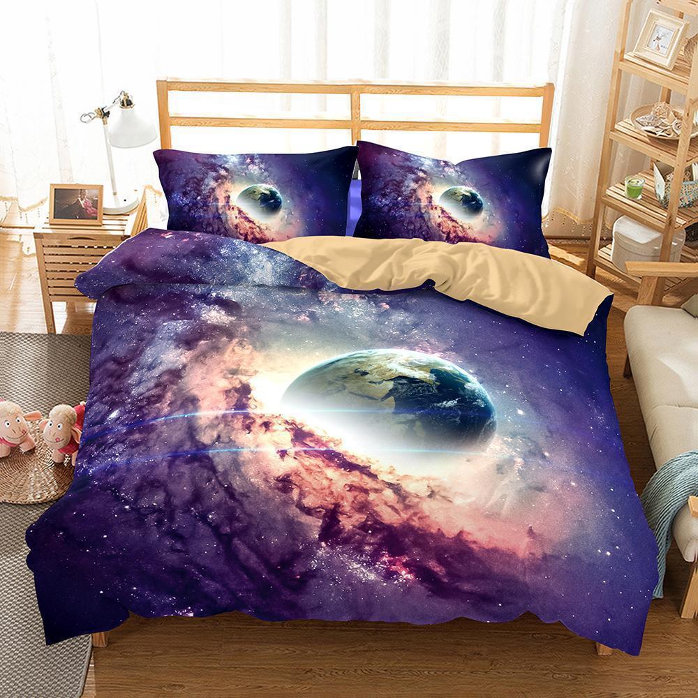 Theme Nebula Cosmic Digital Printed In A Variety ofizes of Bedroom Household Itemss3D Customized Duvet Cover Bedding Sets