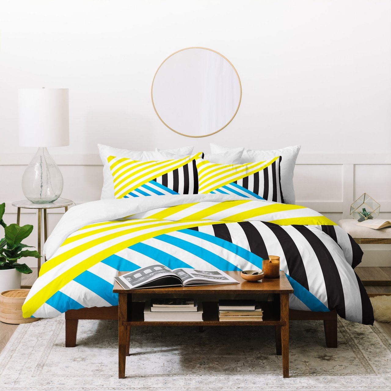 Three Of The Possessed Wave TriColour Duvet Cover Bedding Sets