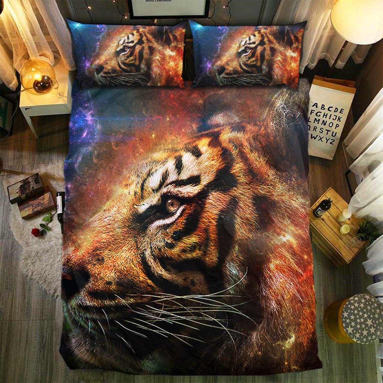 Tiger 053D Customized Duvet Cover Bedding Sets