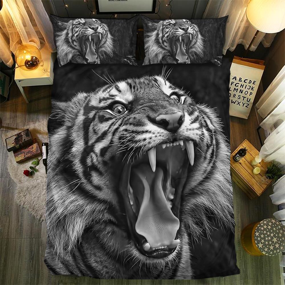 Tiger Collection 0829113D Customized Duvet Cover Bedding Sets