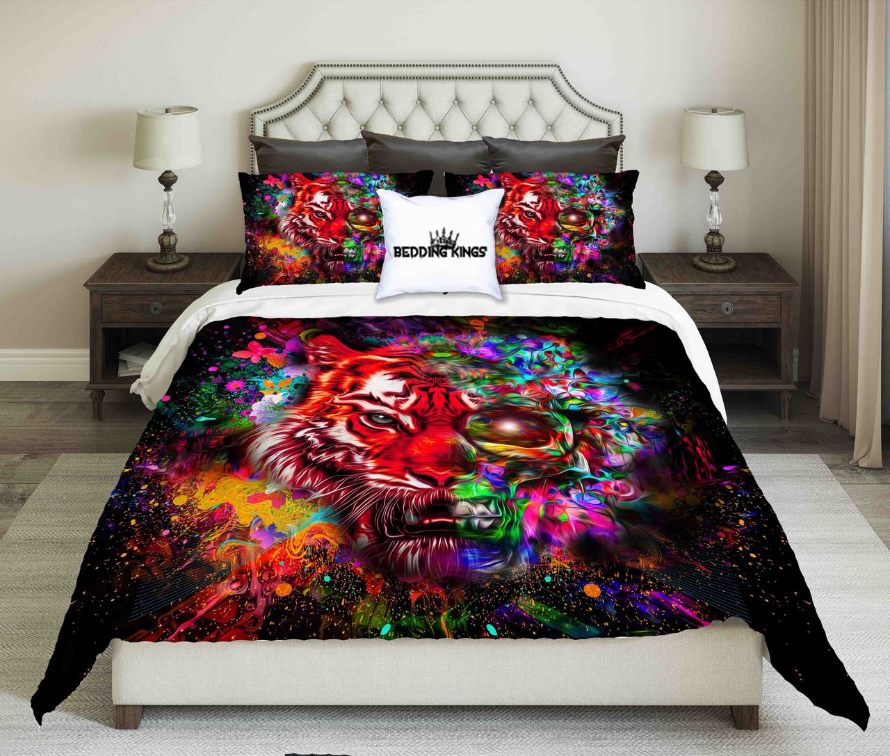 Tigerkull | kings3D Customized Duvet Cover Bedding Sets
