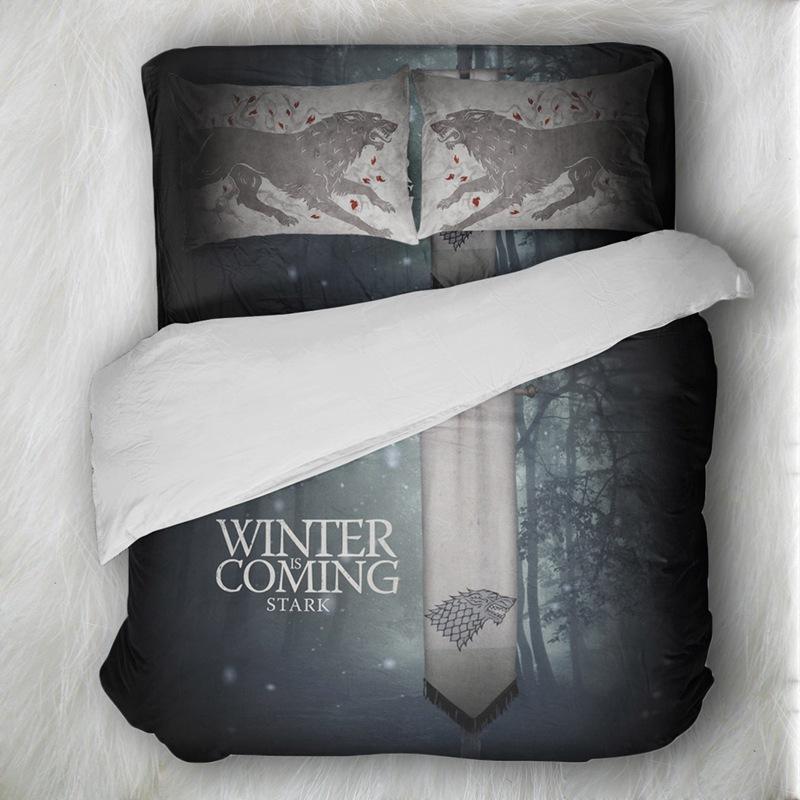TM 0186 3D Customized Duvet Cover Bedding Sets