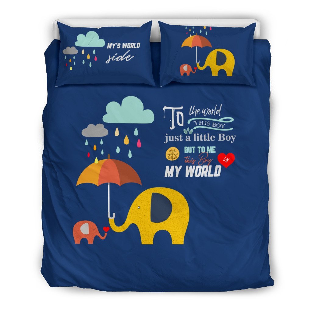 To The World This Boy Just A Little Boy 3D Customized Duvet Cover Bedding Sets