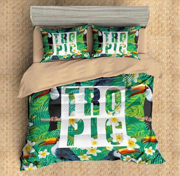 Toucan 3 3D Customized Duvet Cover Bedding Sets
