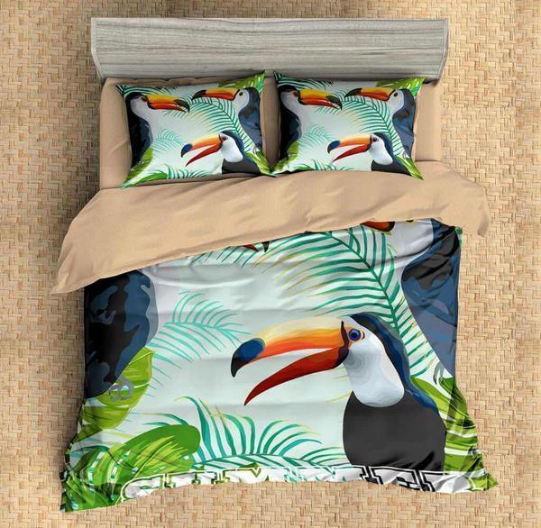 Toucan 4 3D Customized Duvet Cover Bedding Sets