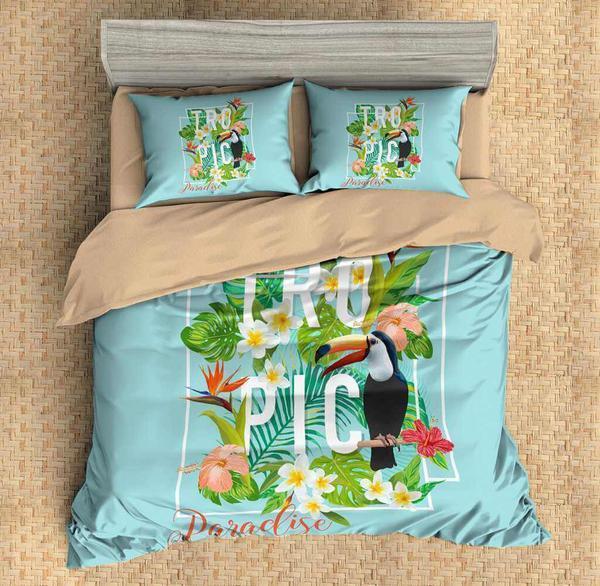 Toucan 7 3D Customized Duvet Cover Bedding Sets
