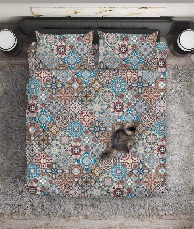 Tranquility Mixed Design ART HOP 3D Customized Duvet Cover Bedding Sets