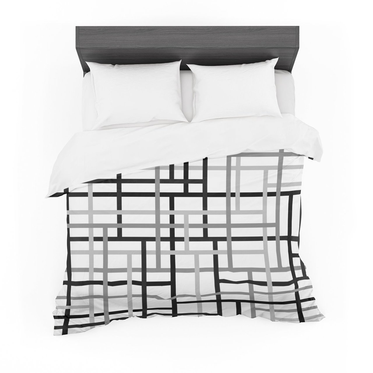 Trebam ‘Veza V’ Gray Lines Featherweight3D Customized Duvet Cover Bedding Sets