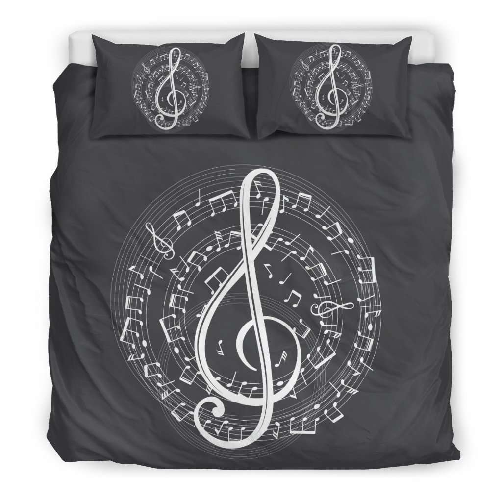 Treble Clefpiralcore 3D Customized Duvet Cover Bedding Sets