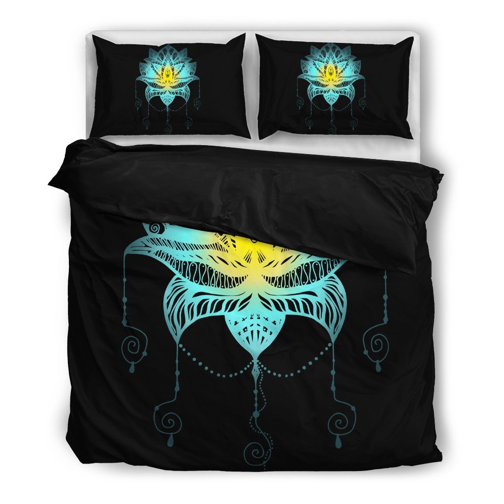 Tribal Lotus 3D Customized Duvet Cover Bedding Sets