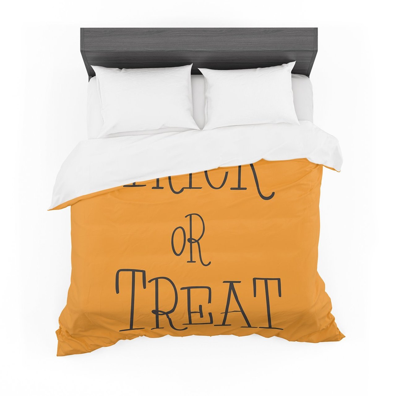 Trick or Treat Black Featherweight3D Customized Duvet Cover Bedding Sets