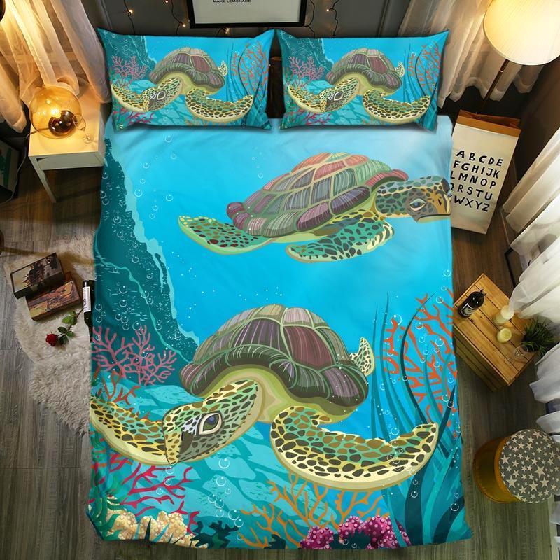Turtle 090913D Customized Duvet Cover Bedding Sets