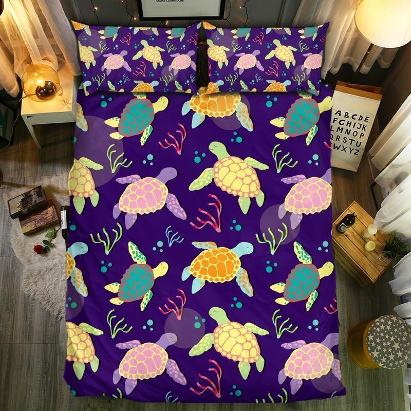 Turtle 090933D Customized Duvet Cover Bedding Sets