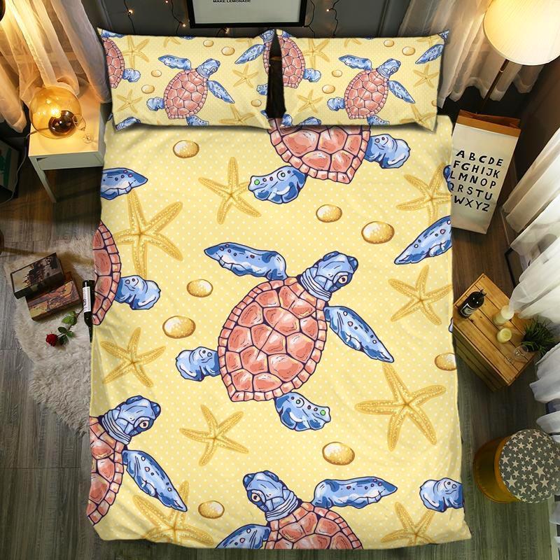Turtle 090963D Customized Duvet Cover Bedding Sets