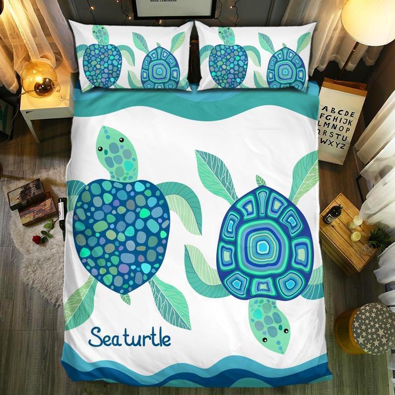 Turtle 090973D Customized Duvet Cover Bedding Sets