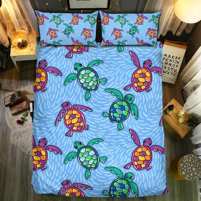 Turtle 090993D Customized Duvet Cover Bedding Sets