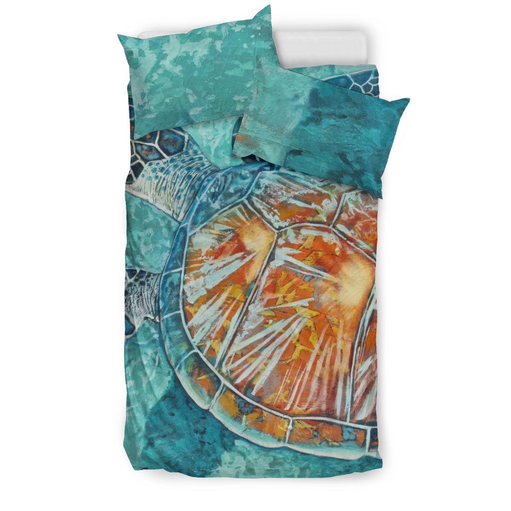 Turtle 3D Customized Duvet Cover Bedding Sets