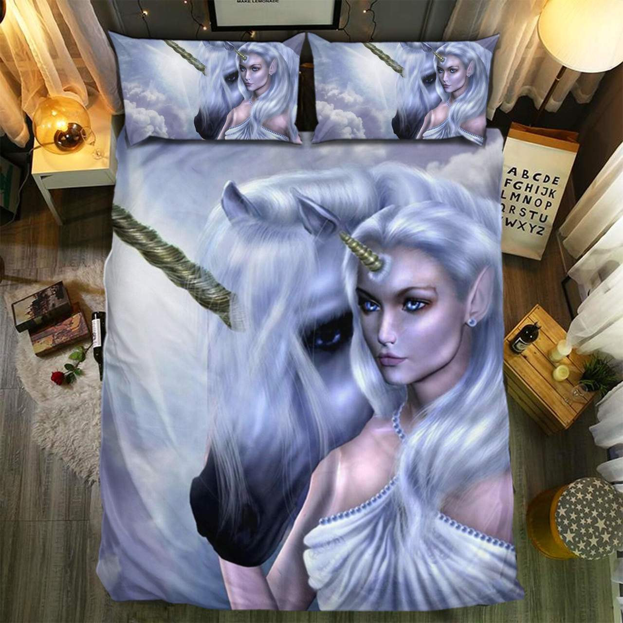 Unicorn Collection 08283 3D Customized Duvet Cover Bedding Sets