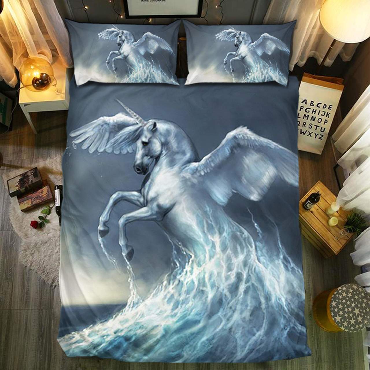 Unicorn Collection 0828323D Customized Duvet Cover Bedding Sets