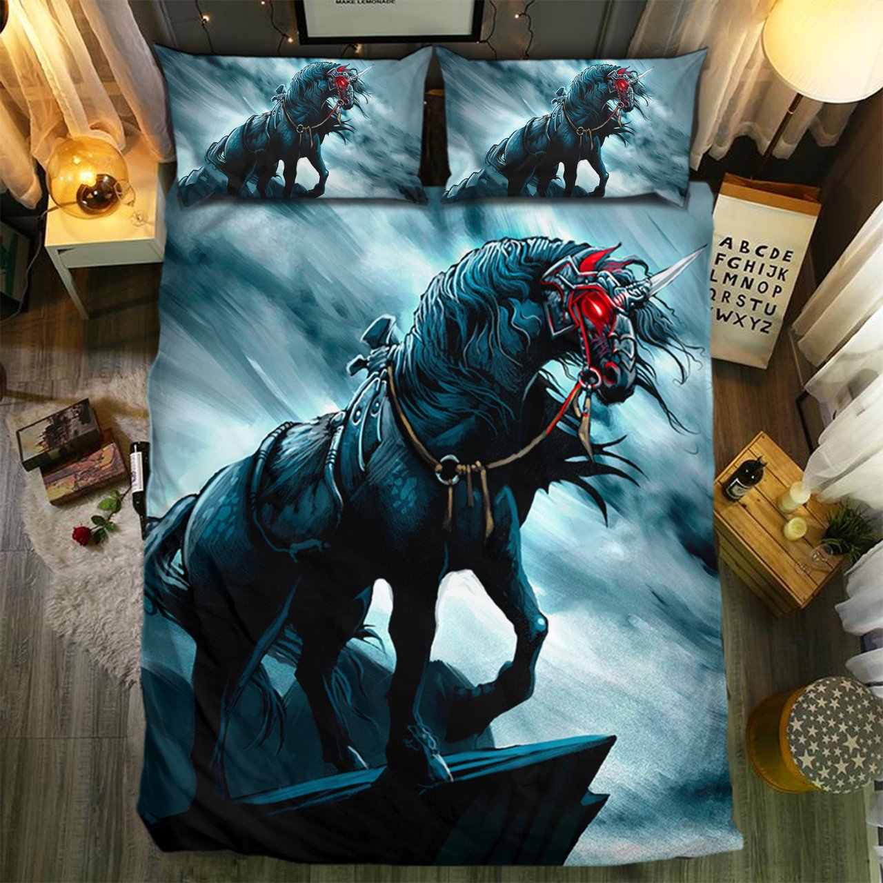 Unicorn Collection 0828373D Customized Duvet Cover Bedding Sets