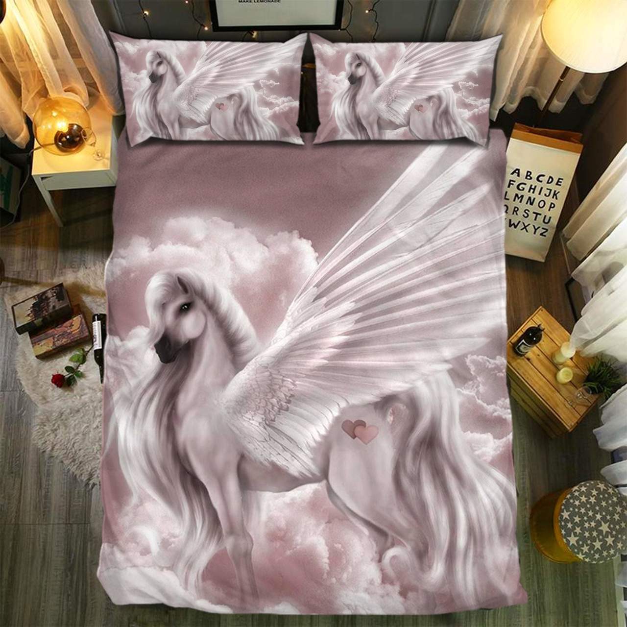 Unicorn Collection 0829063D Customized Duvet Cover Bedding Sets