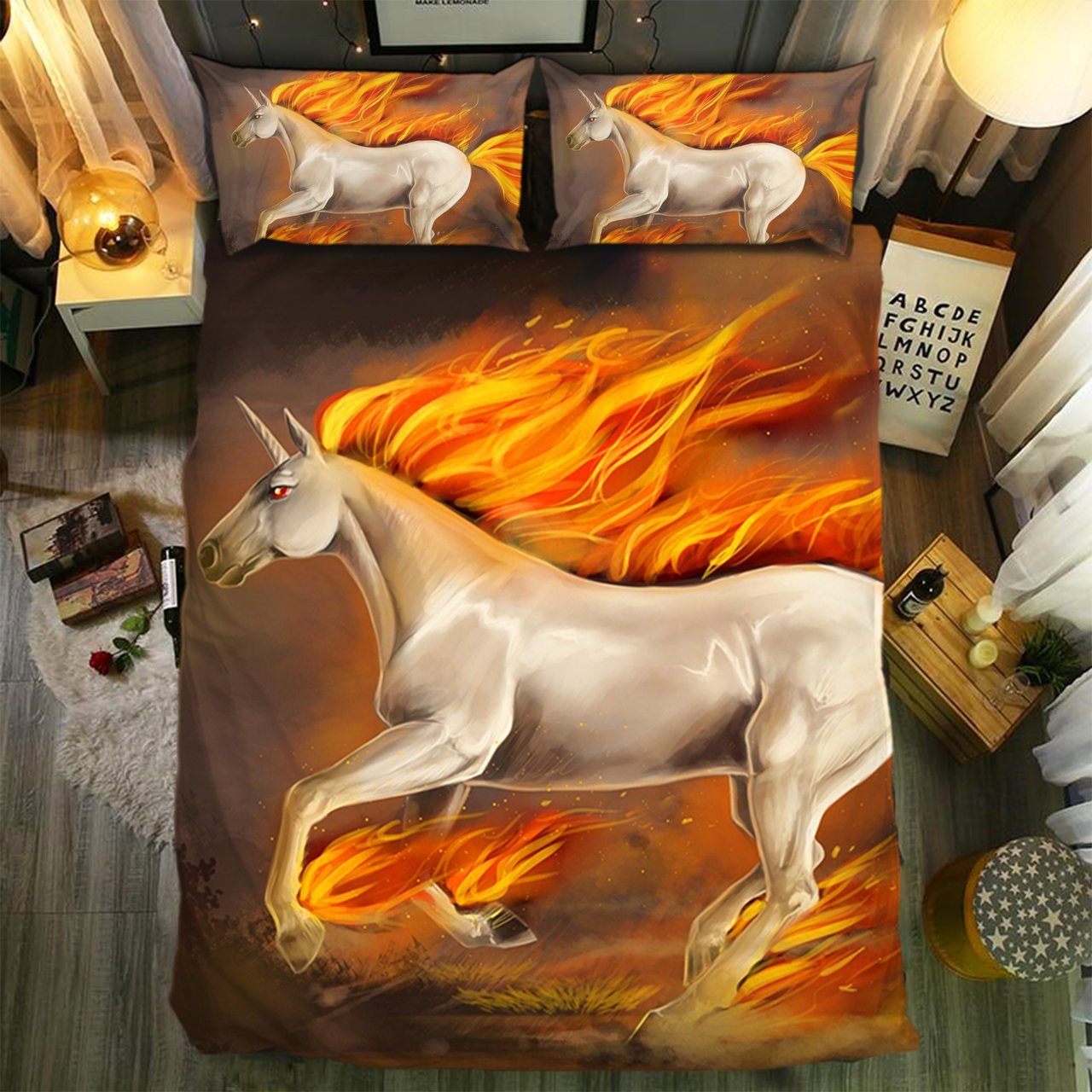 Unicorn Collection 082915 3D Customized Duvet Cover Bedding Sets