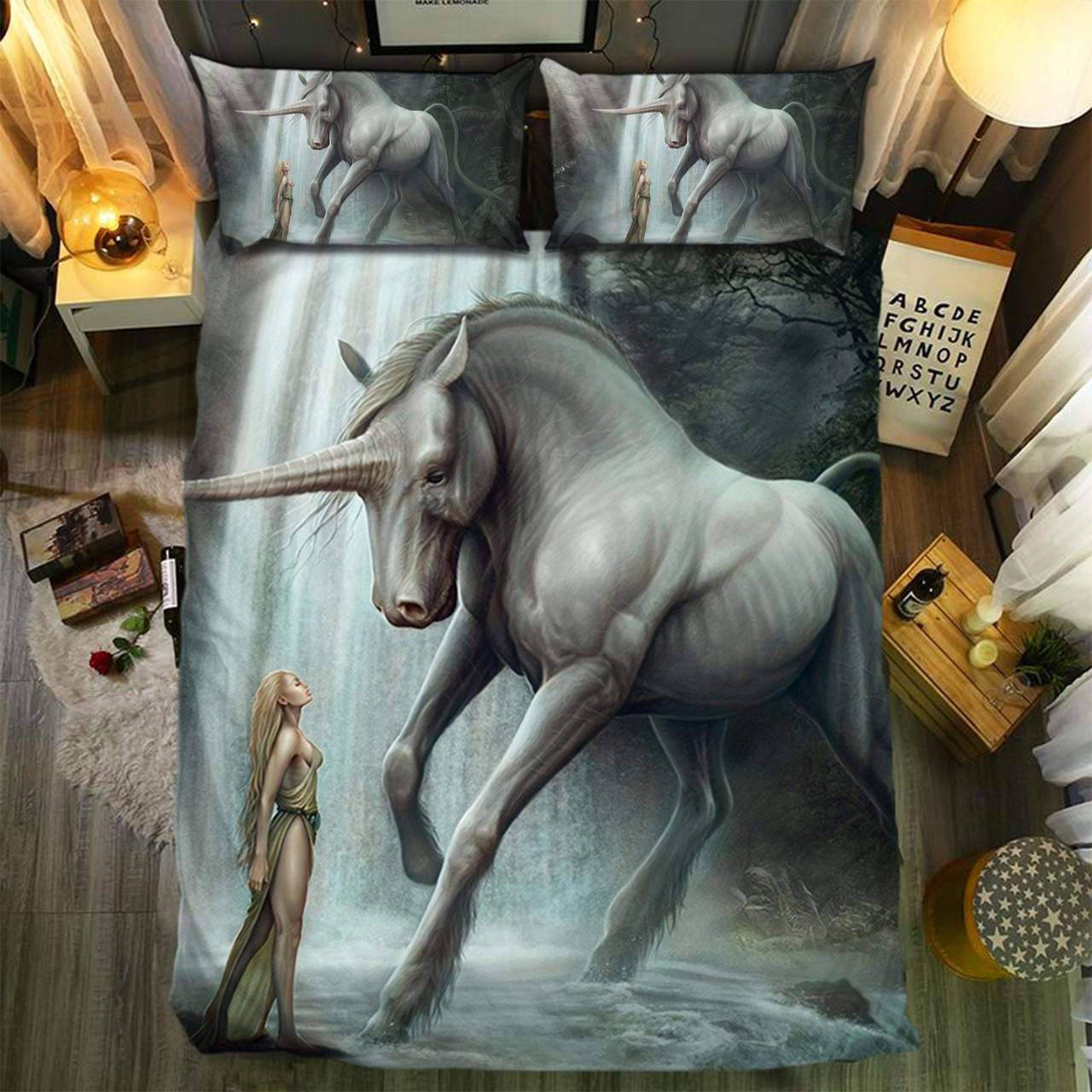 Unicorn Colletion 0829093D Customized Duvet Cover Bedding Sets