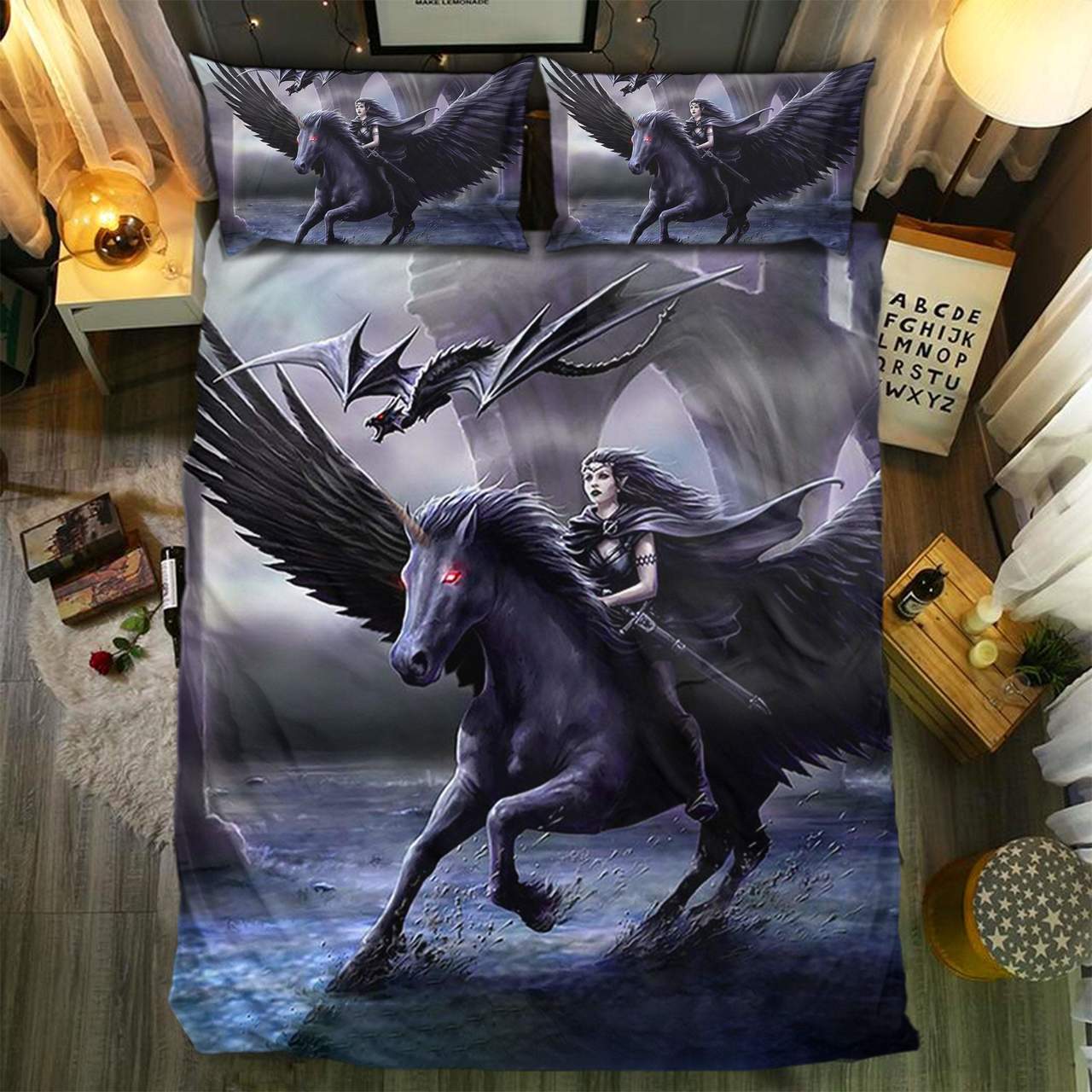 Unicorn Colletion 082921 3D Customized Duvet Cover Bedding Sets