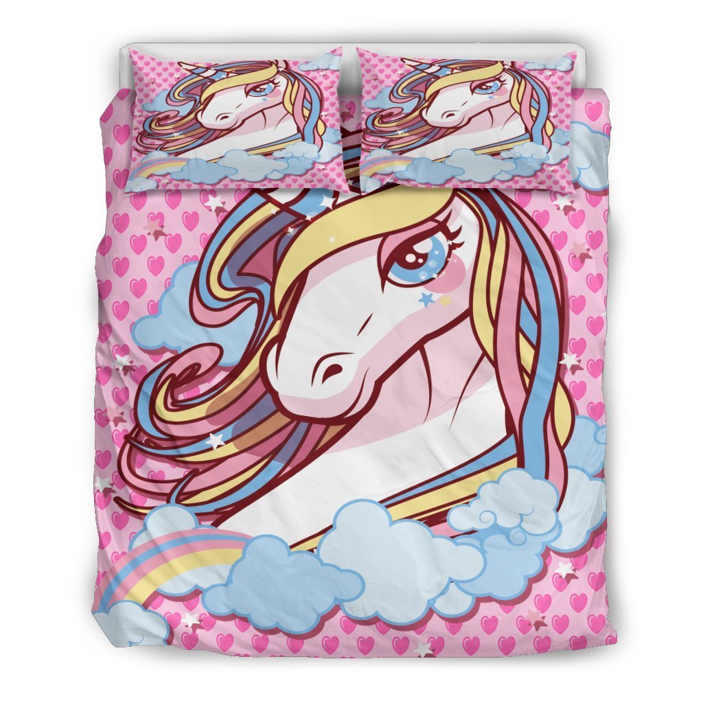 Unicorn Lovers Duvet Cover Set
