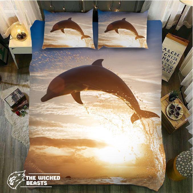 unset Dolphin3D Customized Duvet Cover Bedding Sets