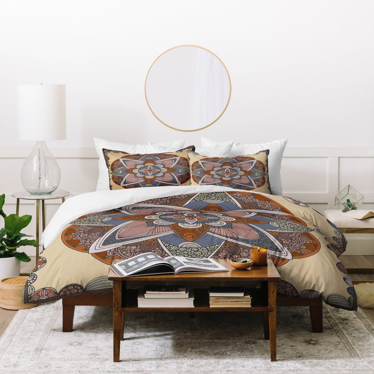 Valentina Ramos Indigo mandala Duvet Cover Bedding Sets