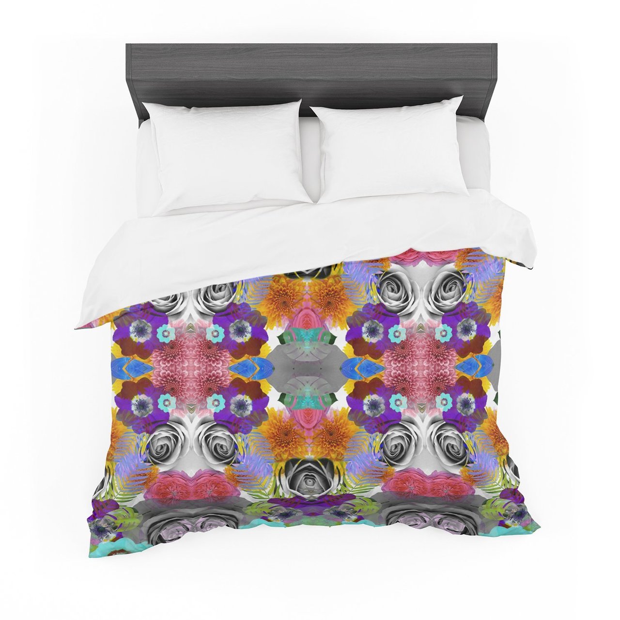 Vasare Nar ‘Tropical Flowers’ Featherweight3D Customized Duvet Cover Bedding Sets