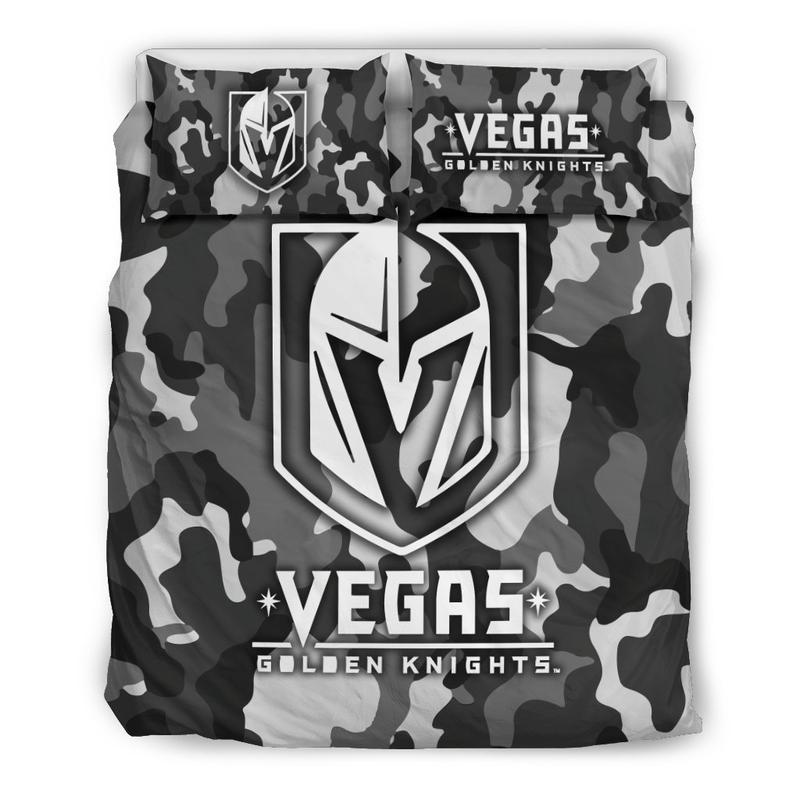 Vegas Golden Knights 3D Customized Duvet Cover Bedding Sets