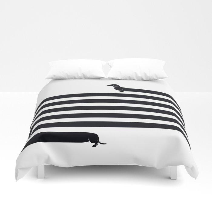 (Very) Long Dog Duvet Cover
