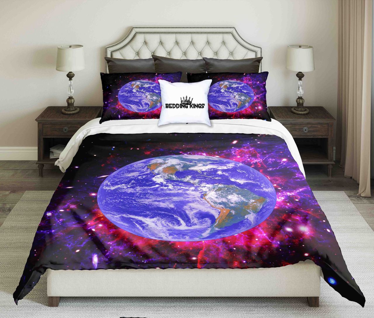 View Of The Earth Frompace | kings3D Customized Duvet Cover Bedding Sets