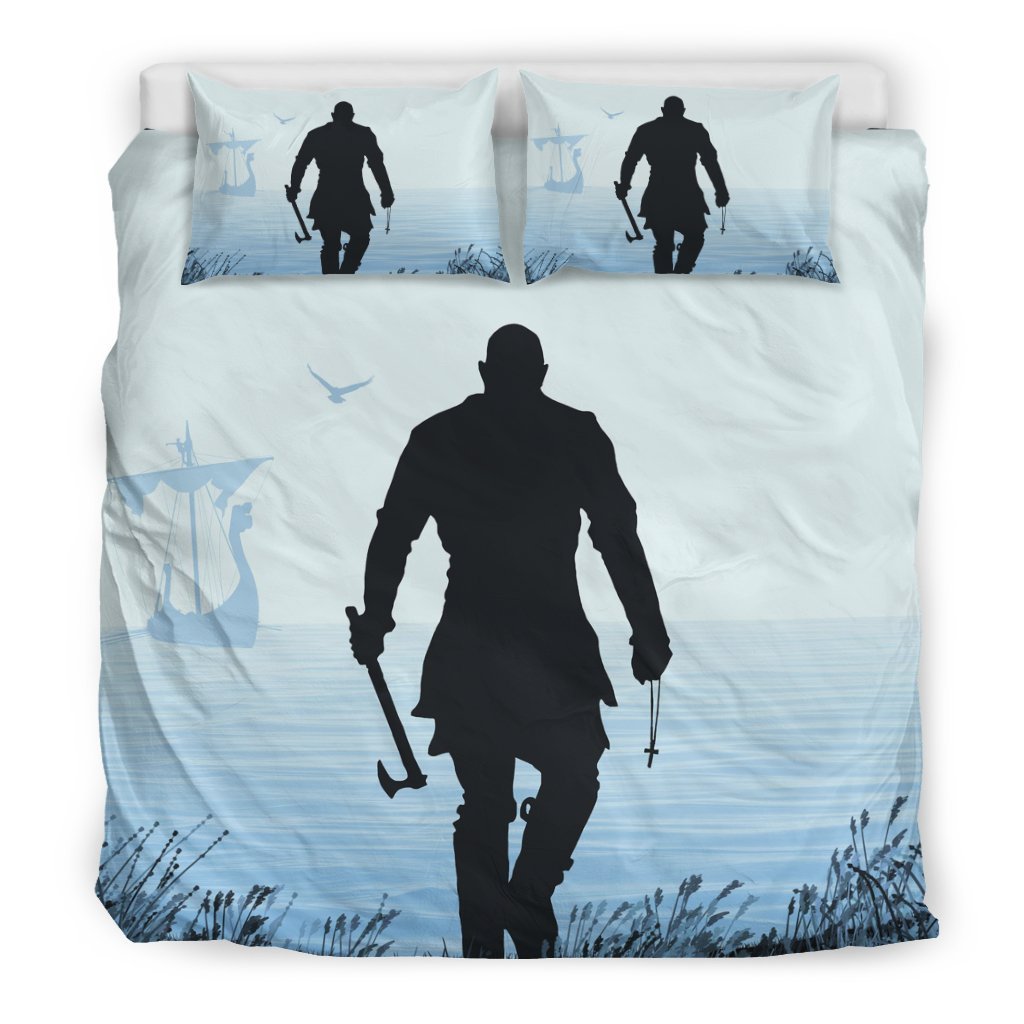 Viking Ragnar 3D Customized Duvet Cover Bedding Sets