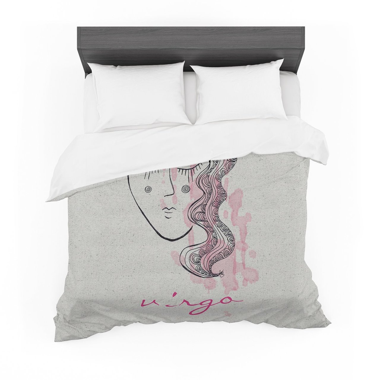 Virgo Featherweight3D Customized Duvet Cover Bedding Sets