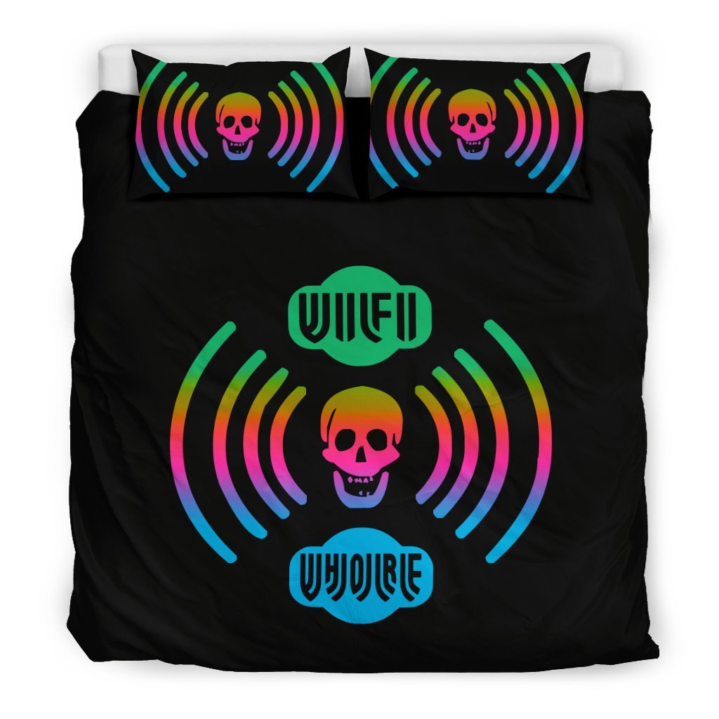 WiFi W H O R E and Pillow Covers3D Customized Duvet Cover Bedding Sets