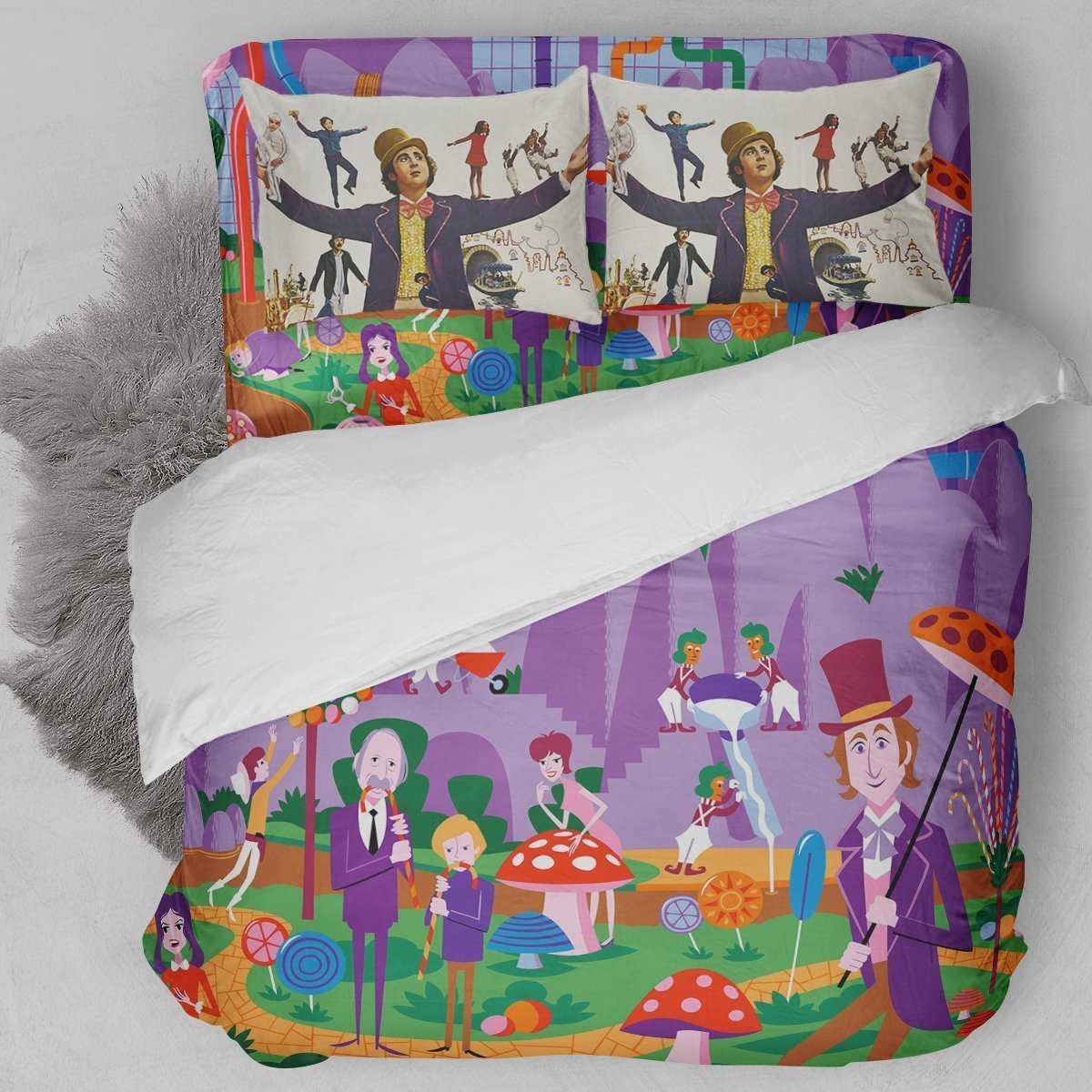 Willy Wonka & The Chocolate Factory Bedding Set