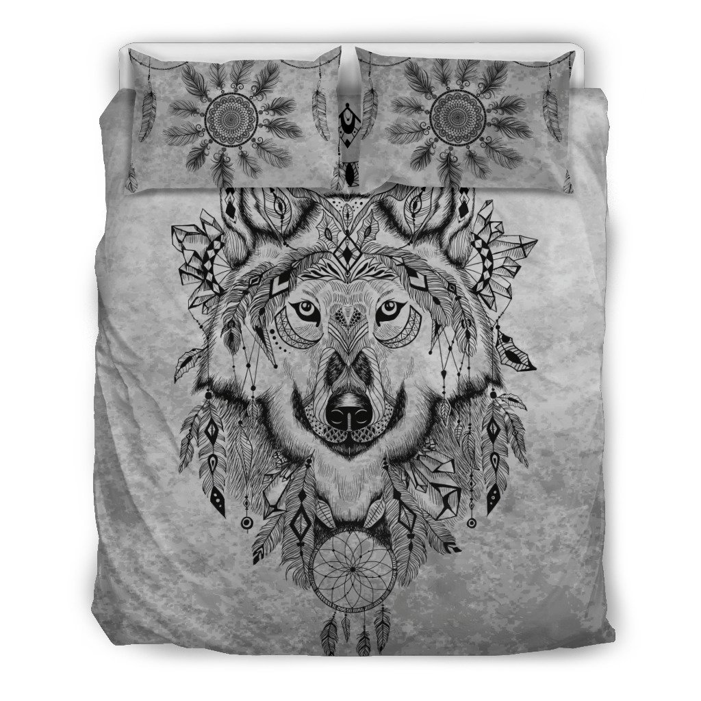 Wolf 3D Customized Duvet Cover Bedding Sets