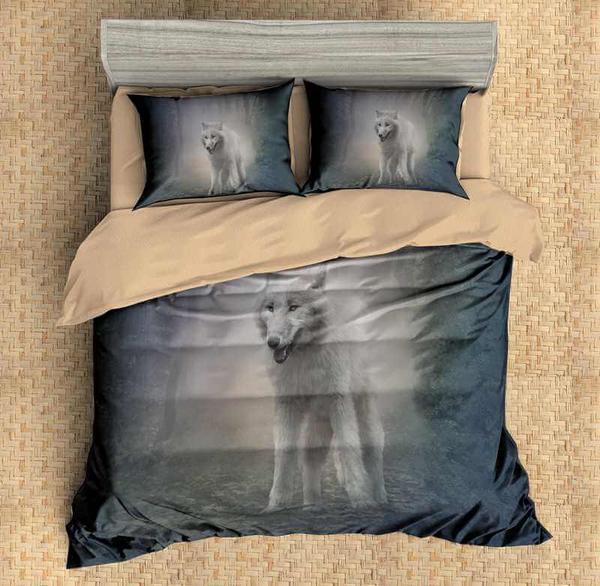 Wolf 3D Customized Duvet Cover Bedding Sets