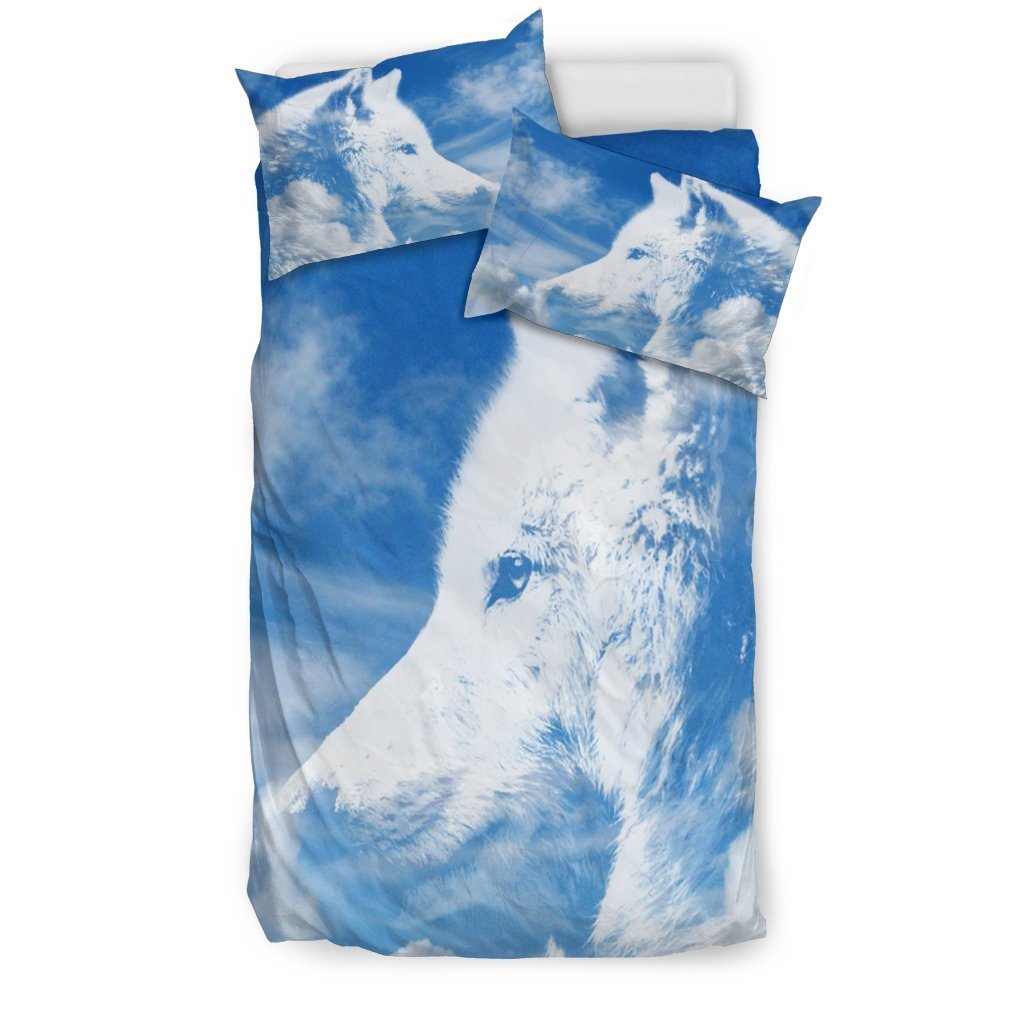 Wolf Clouds Bedding Set
