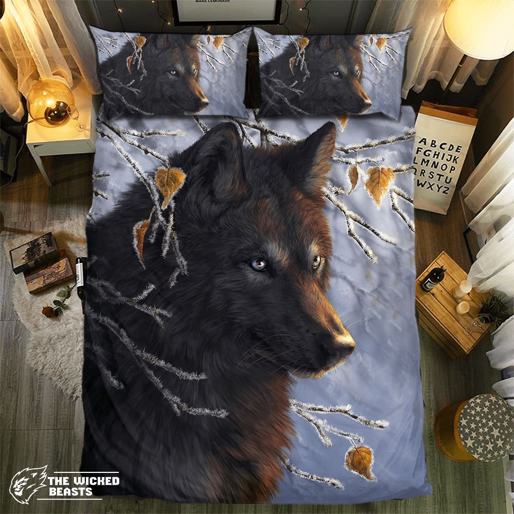 Wolf Collection 0906143D Customized Duvet Cover Bedding Sets