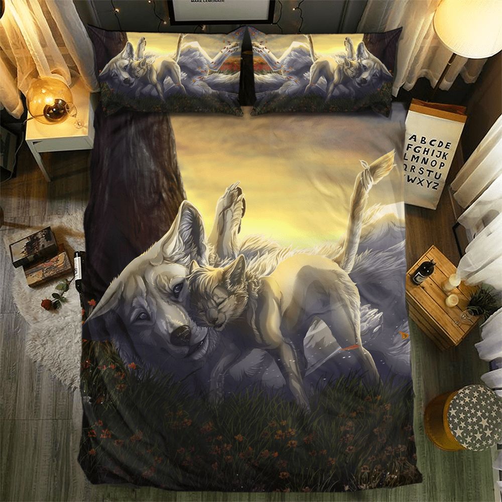 Wolf Collection 0906223D Customized Duvet Cover Bedding Sets