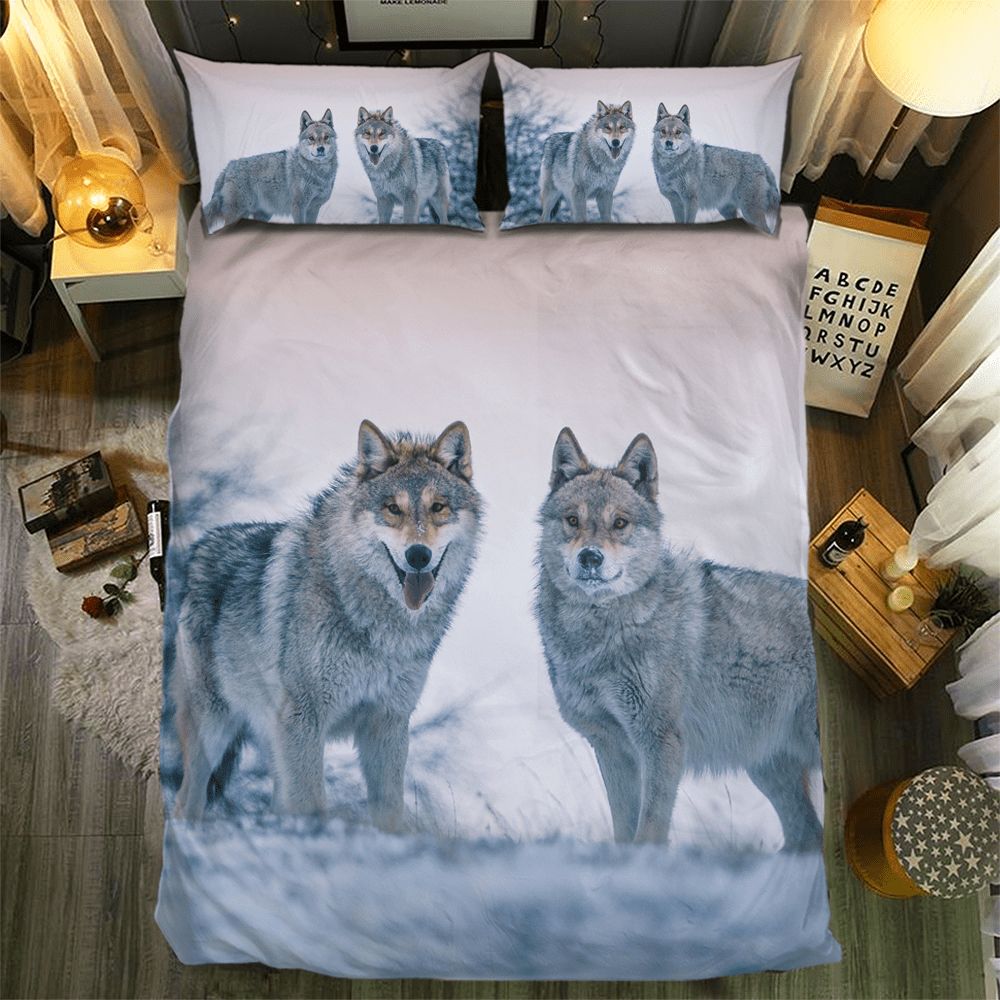 Wolf Collection 0906233D Customized Duvet Cover Bedding Sets