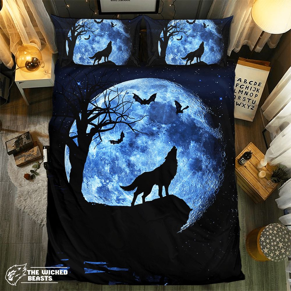 Wolf Collection 090653D Customized Duvet Cover Bedding Sets